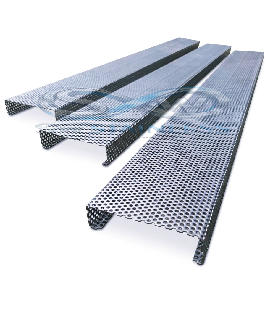 ฝาปิดรางระบายน้ำ Stainless sus304/316L แบบรูถี่
